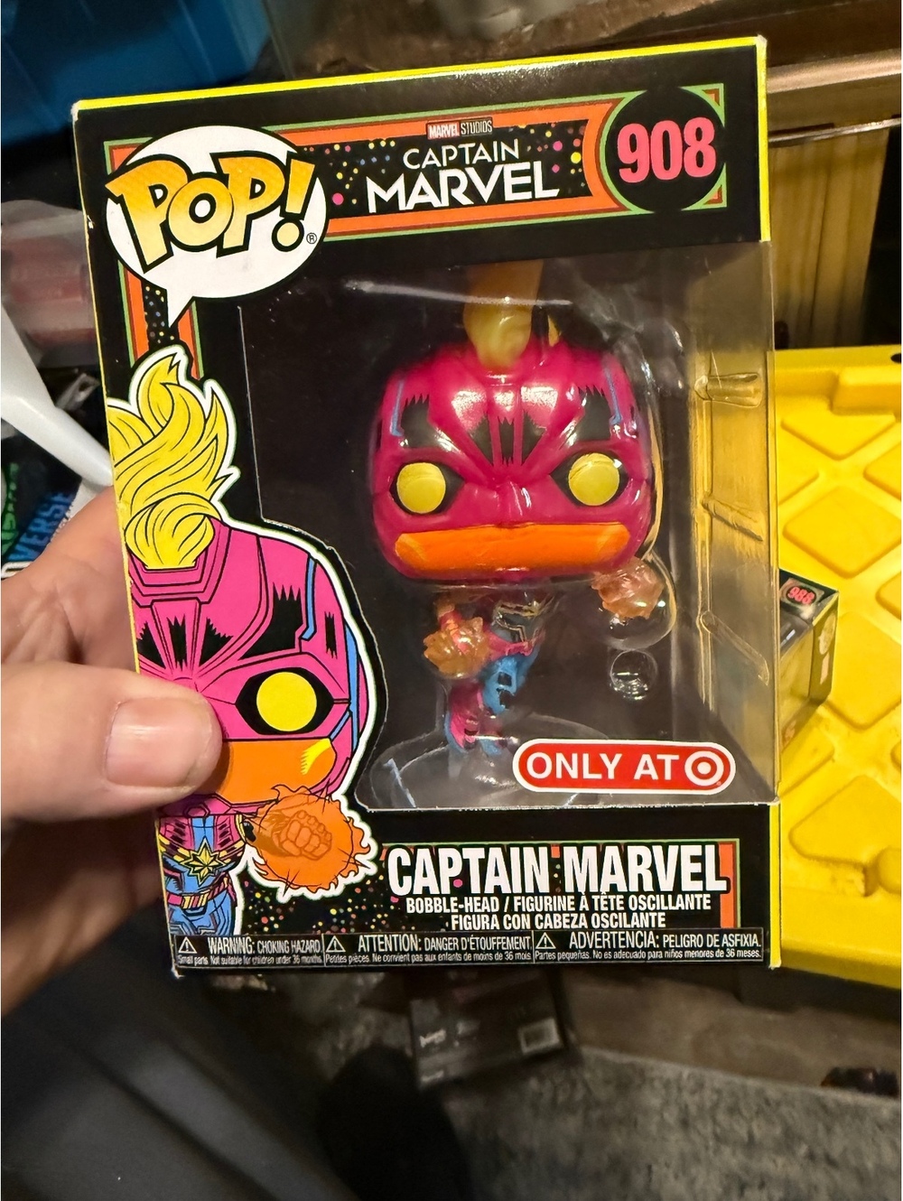 Funko Pop! Marvel Studios The Infinity Saga Captain Marvel #908 Vinyl Figure